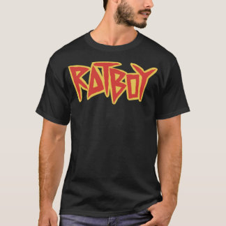Klassischer T - Shirt des Ratten Boy Logos