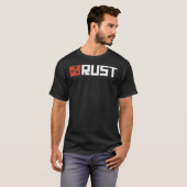 Klassischer T - Shirt für das Rust-Game-Logo (Vorne ganz)