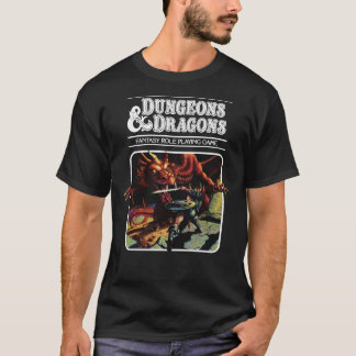 Klassischer T - Shirt für Dungeons und Drachen