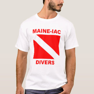 Klassischer T - Shirt für Maineiac Divers Dive Fla