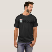 Klassischer T - Shirt für Reddit-Logos (Vorne ganz)