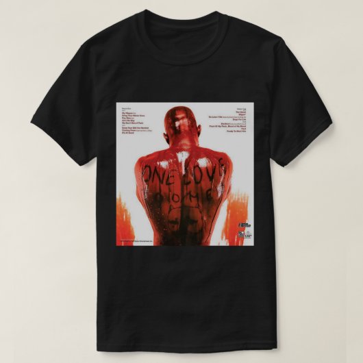 Klassischer T - Shirt mit DMX-Albumabdeckung (Design vorne)