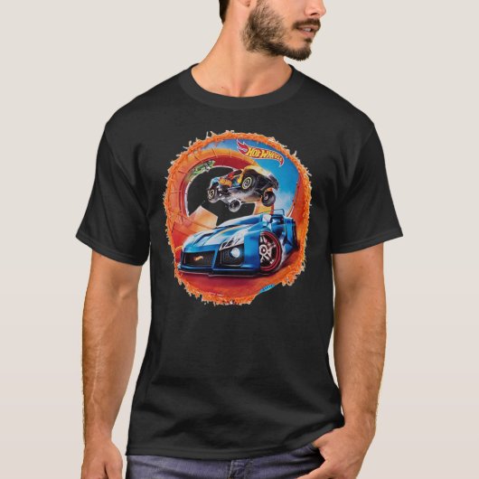 Klassischer T - Shirt von Hot Wheels (Vorderseite)