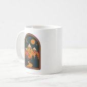 Klassischer Tasse mit Himmelskulisse (Vorderseite Links)