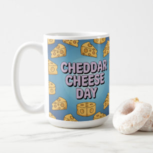 Klassischer Tasse zum Cheddar-Käsetag