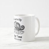 Klassischer Tassen-Chamäleon-Nickerchen-Spaß Kaffeetasse (VorderseiteRechts)