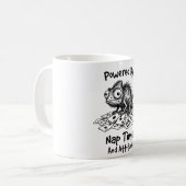 Klassischer Tassen-Chamäleon-Nickerchen-Spaß Kaffeetasse (Vorderseite Links)