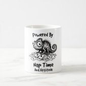 Klassischer Tassen-Chamäleon-Nickerchen-Spaß Kaffeetasse (Mittel)