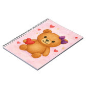 Klassischer Teddybär Notizblock (Linke Seite)