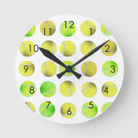 Klassischer Tennisball-Muster-Spieler Weiß