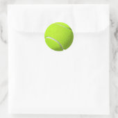 Klassischer Tennisball Runder Aufkleber (Tasche)