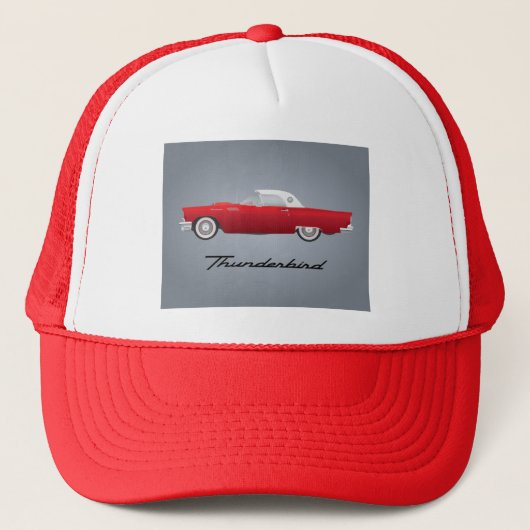 Klassischer Thunderbird Wagen Truckerkappe (Vorderseite)