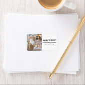 Klassischer Tisch mit Extravaganter Platzierung Adressaufkleber (Insitu)