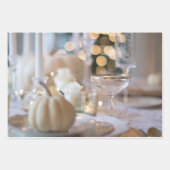 Klassischer Tisch mit Extravaganter Platzierung Geschenkpapier Set (Vorderseite 3)