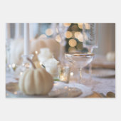 Klassischer Tisch mit Extravaganter Platzierung Geschenkpapier Set (Vorderseite 2)