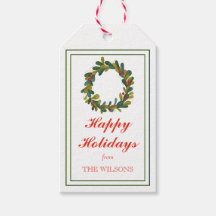 Klassischer traditioneller Mistletoe Wreath