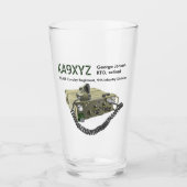 Klassischer tragbarer Transceiver AN/VRC-77 Glas (Vorderseite)