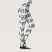 Klassischer Trailer Caravan Thunder_Cove Leggings (Rechts)