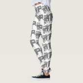 Klassischer Trailer Caravan Thunder_Cove Leggings (Links)