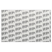 Klassischer Trailer Caravan Thunder_Cove Stoff (Fat Quarter (45,7 x 55,9 cm))