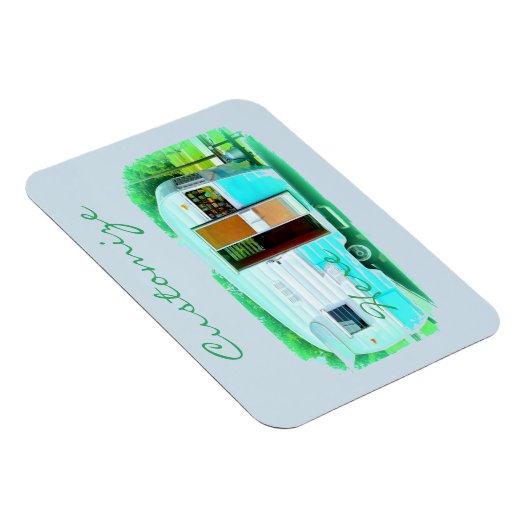 Klassischer Trailer Thunder_Cove Magnet (Rechte Seite)