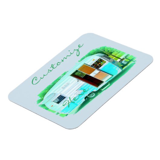 Klassischer Trailer Thunder_Cove Magnet (Linke Seite)