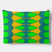 Klassischer, trendiger Schminkbeutel in Multicolor Zubehörtasche (Rückseite)