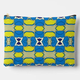 Klassischer, trendiger Schminkbeutel in Multicolor Zubehörtasche