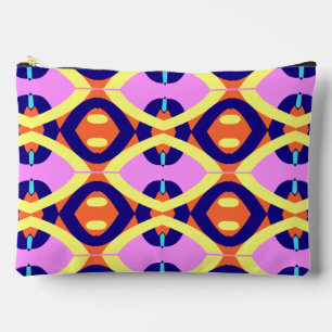 Klassischer, trendiger Schminkbeutel in Multicolor Zubehörtasche