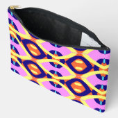 Klassischer, trendiger Schminkbeutel in Multicolor Zubehörtasche (Offen)