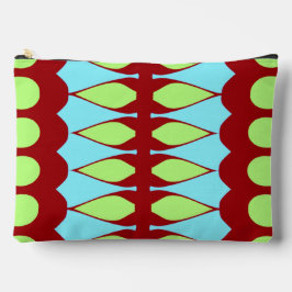 Klassischer, trendiger Schminkbeutel in Multicolor Zubehörtasche