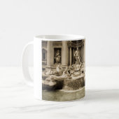 Klassischer Trevi-Brunnen, Rom Kaffeetasse (Vorderseite Links)