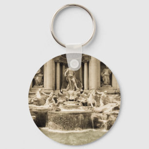 Klassischer Trevi-Brunnen, Rom Schlüsselanhänger