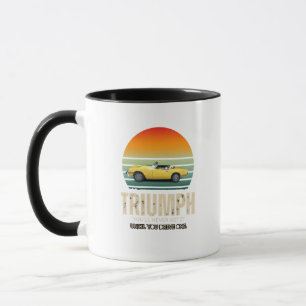 Klassischer Triumph Spitfire Tasse