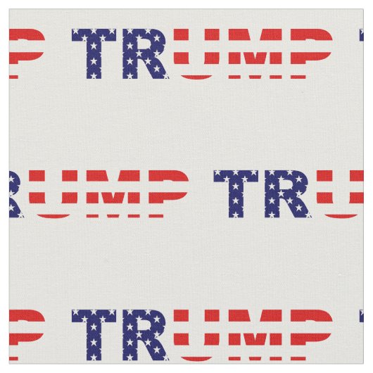 Klassischer Trump 2020 Stoff (Nahaufnahme)