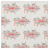 Klassischer Trump 2020 Stoff (Muster)