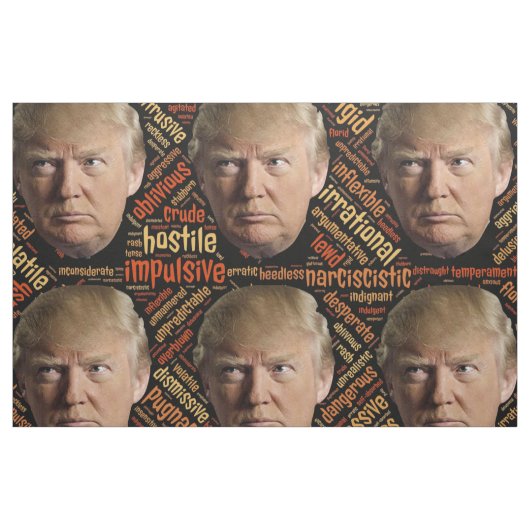 Klassischer Trump 2020 Stoff (Fat Quarter (45,7 x 55,9 cm))