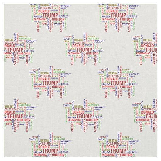 Klassischer Trump 2020 Stoff (Muster)