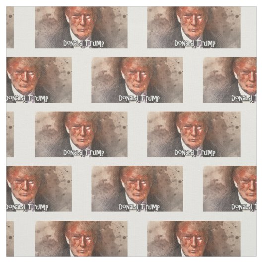 Klassischer Trump 2021 Stoff (Muster)