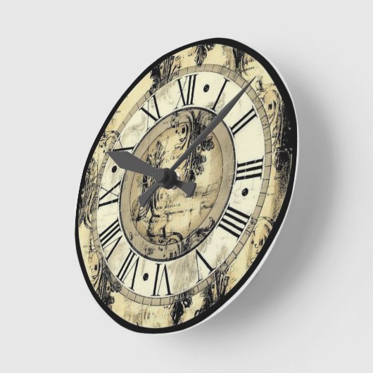 Klassischer Typ 1 Runde Wanduhr (Winkel)