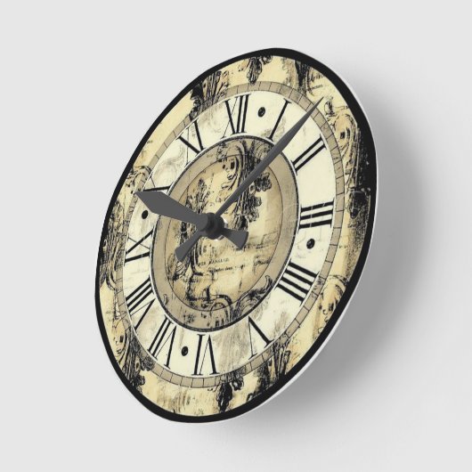 Klassischer Typ 1 Runde Wanduhr (Winkel)