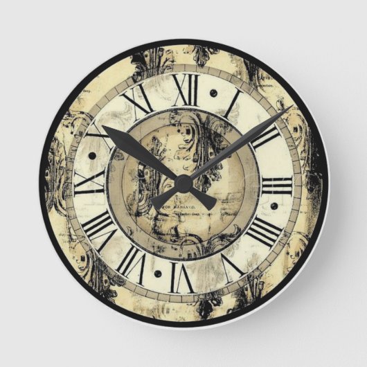 Klassischer Typ 1 Runde Wanduhr (Vorderseite)