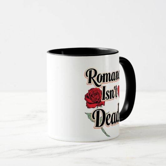 Klassischer Valentinstag-Liebespruch Tasse (VorderseiteRechts)