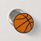 Klassischer Varsity-Basketball-Spieltag-Stil Button (Vorne & Hinten)