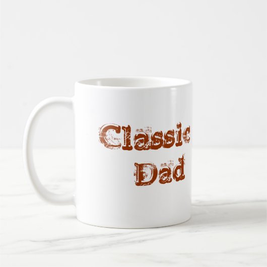"Klassischer Vater" 56 Chevy Kaffeetasse (Links)