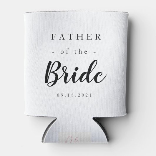 Klassischer Vater der Braut Dosenkühler (Vorderseite)