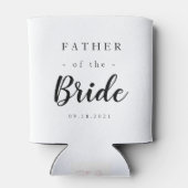 Klassischer Vater der Braut Dosenkühler (Rückseite)