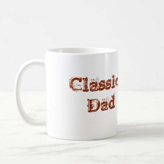 Klassischer Vater Kaffeetasse (Links)