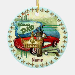 Klassischer Vater Keramik Ornament