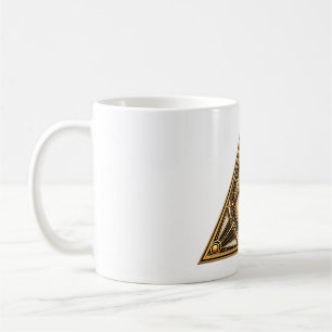 Klassischer vergoldeter Providence-Becher Kaffeetasse